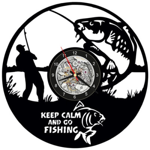 Ceas decorativ - Pescar