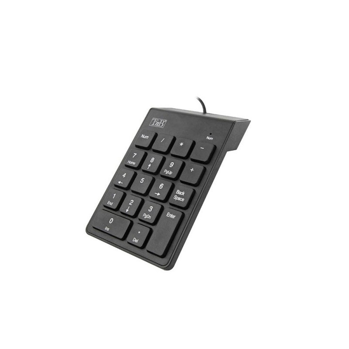 Tastatura numerica K-PAD, T'nB, 18 taste, Negru