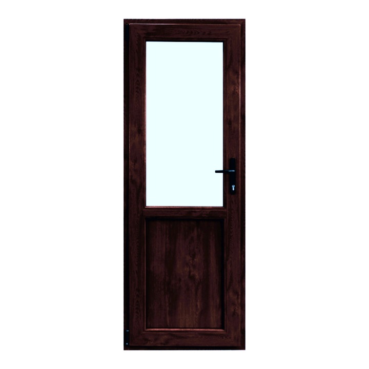 Usa Pvc, Tamistef, 4 camere, 1 canat, mahon, de interior, deschidere stanga, 800x2000 mm