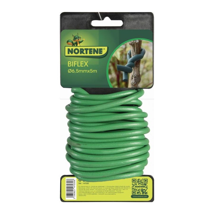 Notene Biflex kötöző törékeny növényekhez 6,5 mm×5 méter