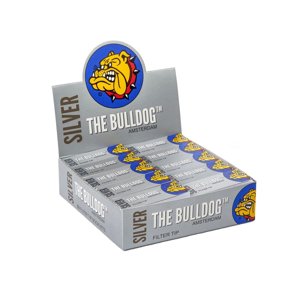Set Filtre The Bulldog Filter Tip Silver, 50 pachete x 33 filtre