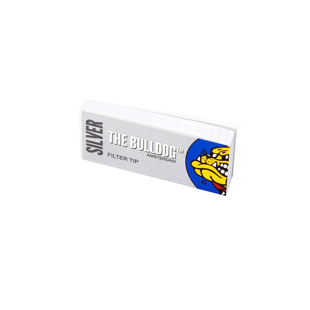 Filtre The Bulldog Filter Tip Silver, 33 filtre