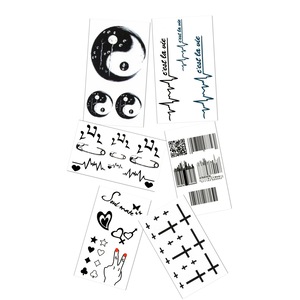 Set 6 Tatuaje Temporare C Est La Vie Posh Tattoos Romania Emag Ro