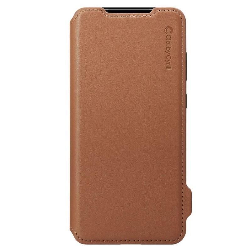 Husa Spigen Ciel Wallet Brick Samsung Galaxy S20 Plus Brown