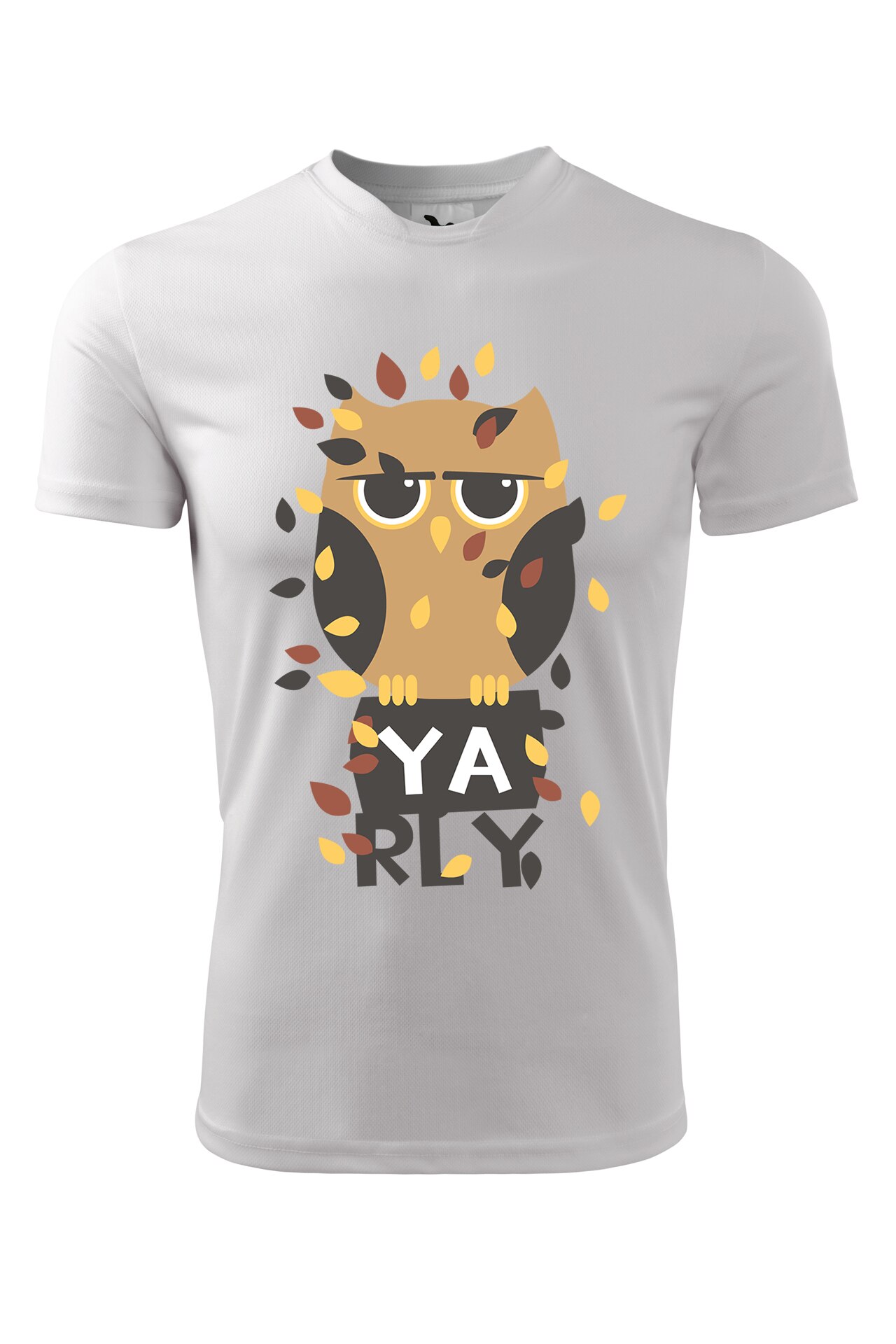 Tricou personalizat, Bufnita, Adler, Alb
