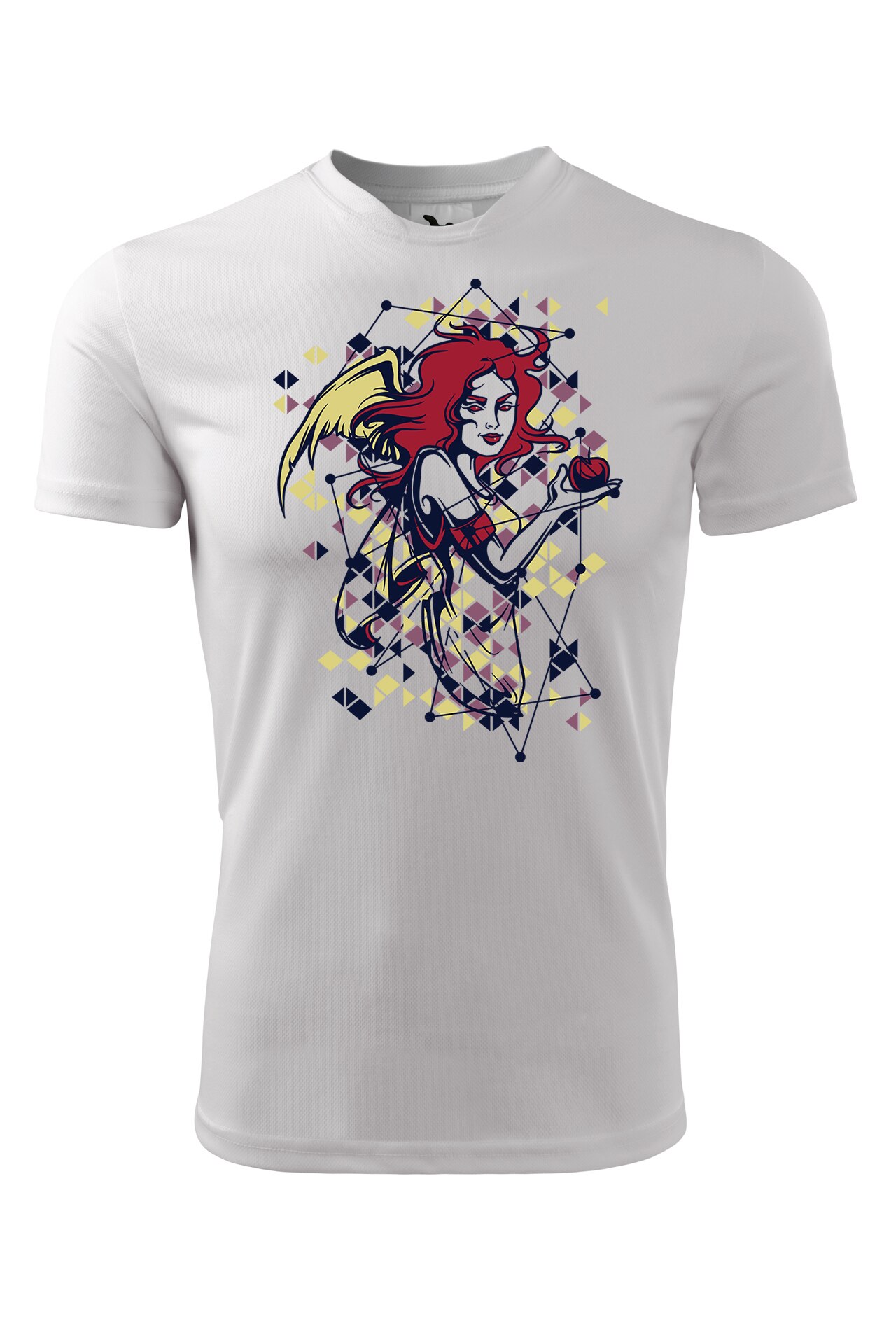 Tricou personalizat, Apple Girl, Adler, Alb