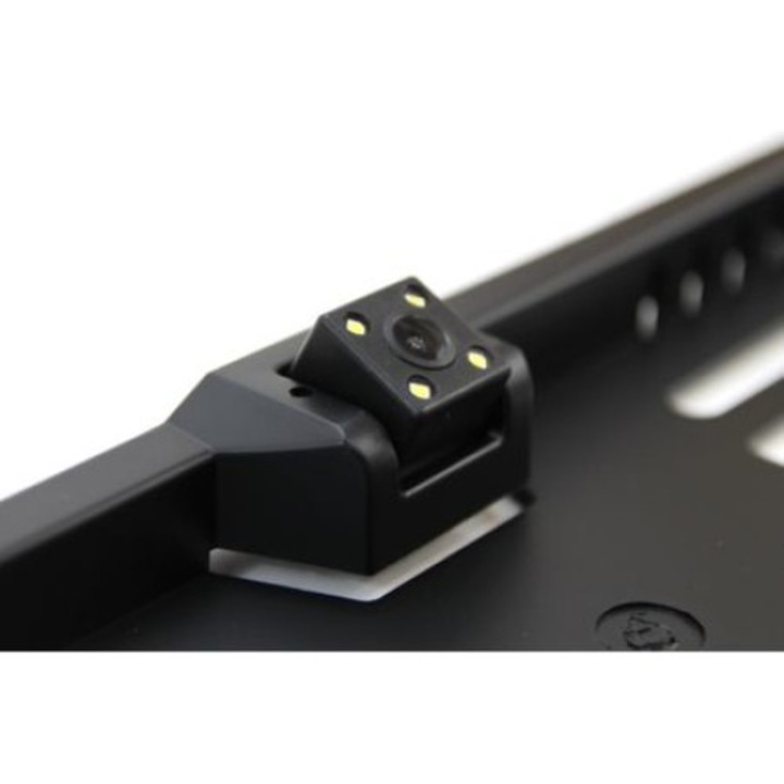 Парктроник система Automat, камера за задно виждане вградена в стойката за регистрационния номер, L, с нощен режим, черен