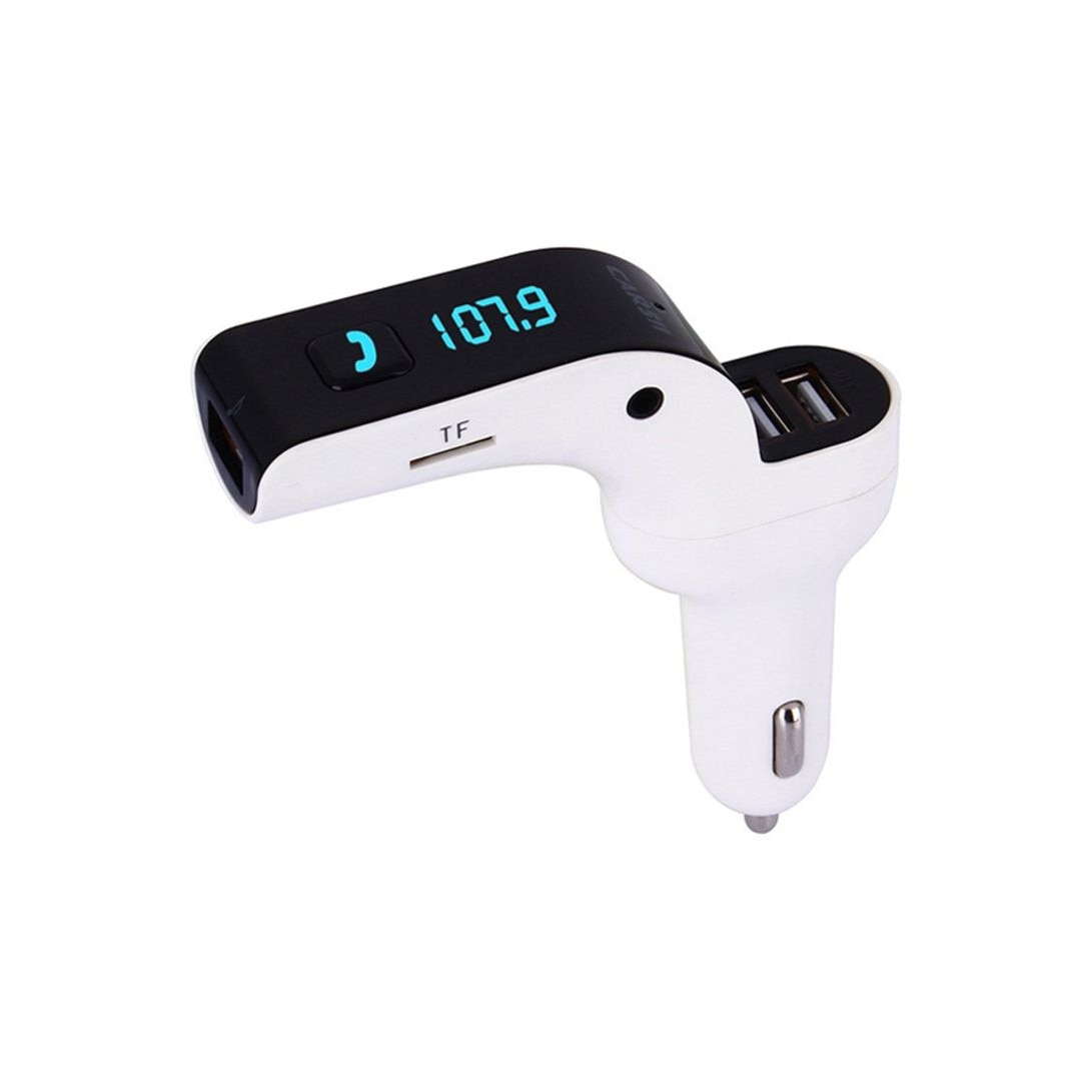 Modulator pentru autoturism, radio FM, model G7, Bluetooth, USB, redare MP3 , Alb /Negru, Urban Trends ®