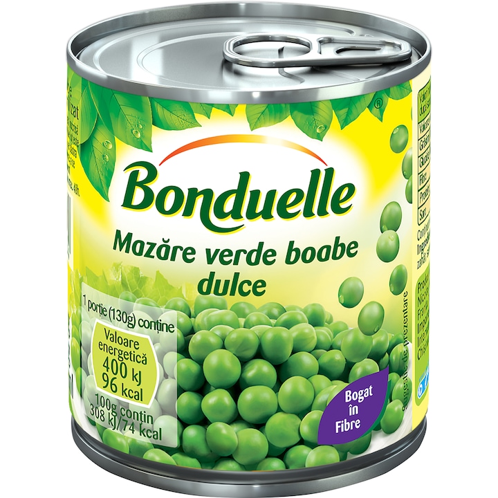 Mazare verde boabe, dulce, Bonduelle, 200g