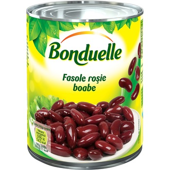 Fasole rosie boabe Bonduelle, 800g Fasole rosie boabe Bonduelle, 800g