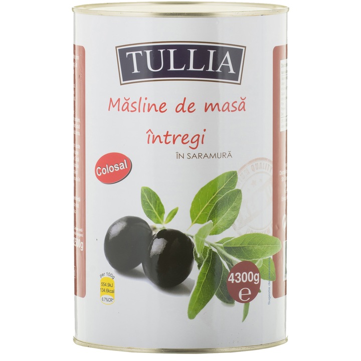 Masline colossal 121-140 TULLIA , 2,5KG