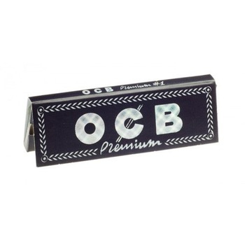 Foite pentru tigarete OCB Premium No.1, 70 mm, 50 foite cu ardere lenta Foite pentru tigarete OCB Premium No.1, 70 mm, 50 foite cu ardere lenta