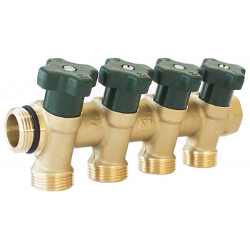 Distribuitoare Herz pentru instalatii sanitare cu 4 circuite, DN 20, PN 10, 2 8530 04 Distribuitoare Herz pentru instalatii sanitare cu 4 circuite, DN 20, PN 10, 2 8530 04
