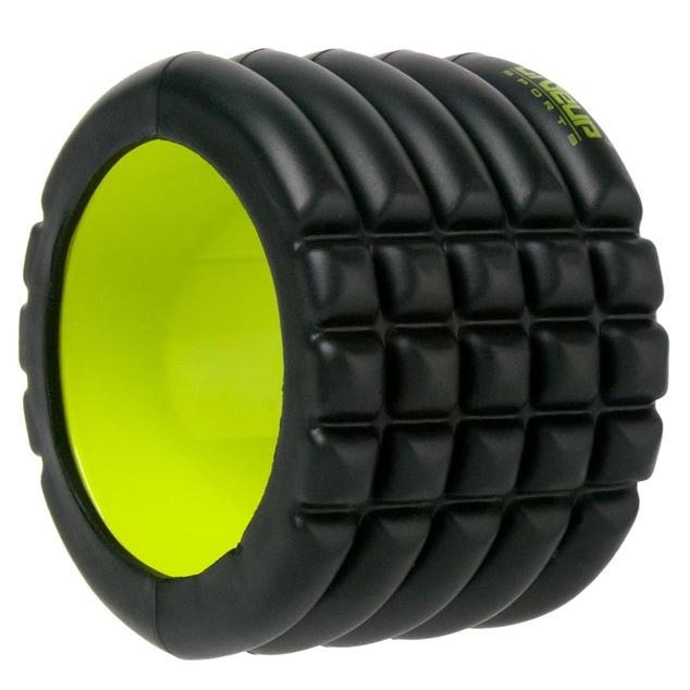 Rola de masaj si antrenament LiveUp, 14x10 cm, Negru