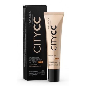 Crema City CC anti poluare Medium Beige - SPF15 Crema City CC anti poluare Medium Beige - SPF15