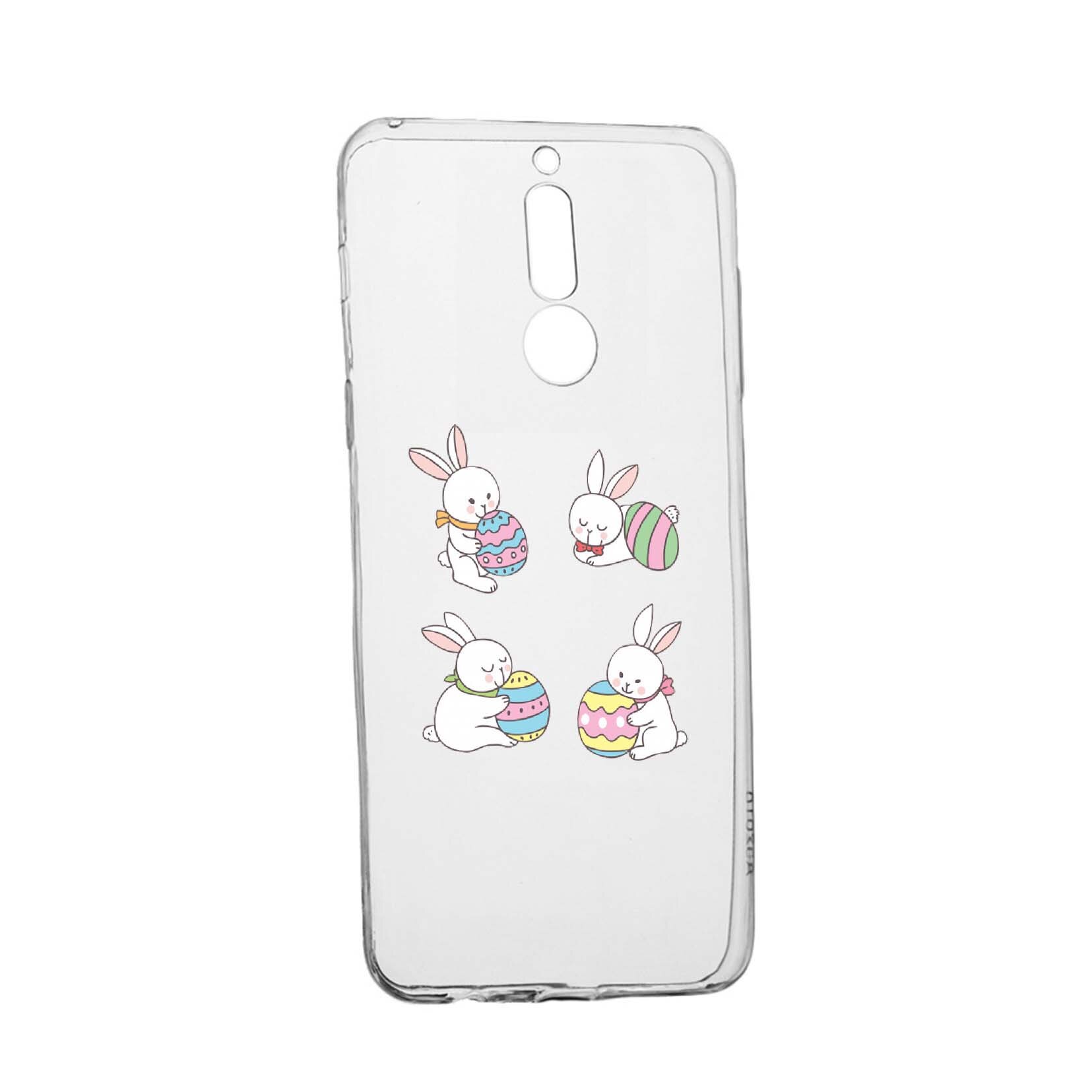 Husa Rabbit, pentru OnePlus 7, rezistenta la uzura, anti-alunecare, din silicon Premium, 690