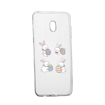 Husa Rabbit, pentru Nokia 3, rezistenta la uzura, anti-alunecare, din silicon Premium, 690 Husa Rabbit, pentru Nokia 3, rezistenta la uzura, anti-alunecare, din silicon Premium, 690