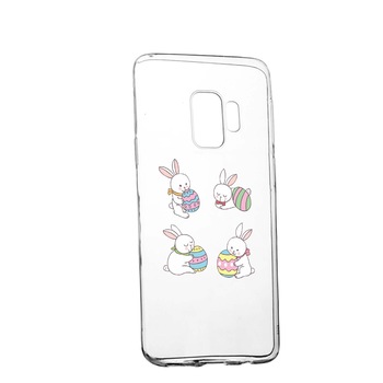 Husa Rabbit, pentru Samsung Galaxy S9 Plus, rezistenta la uzura, anti-alunecare, din silicon Premium, 690 Husa Rabbit, pentru Samsung Galaxy S9 Plus, rezistenta la uzura, anti-alunecare, din silicon Premium, 690