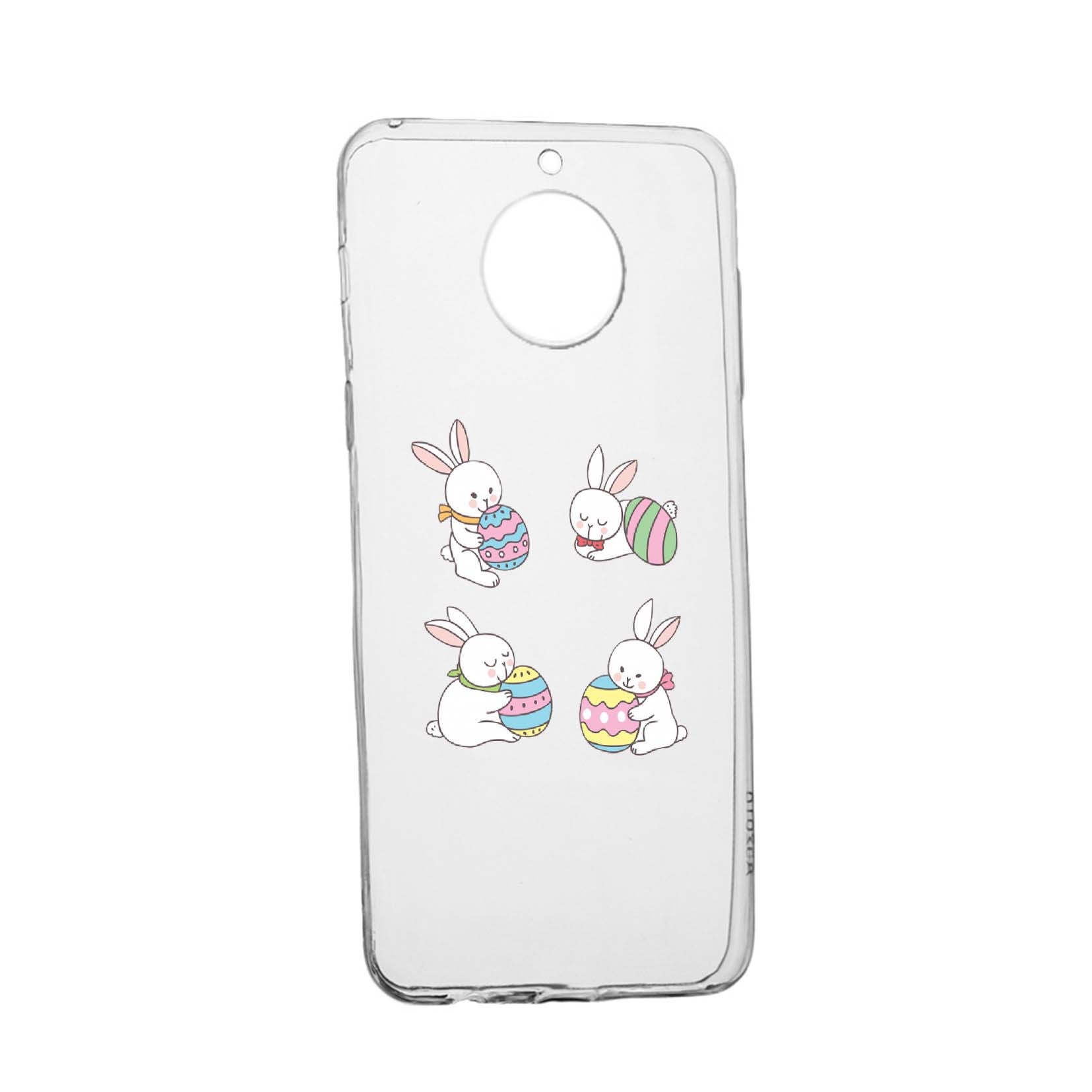 Husa Rabbit, pentru Nokia 7.2, rezistenta la uzura, anti-alunecare, din silicon Premium, 690