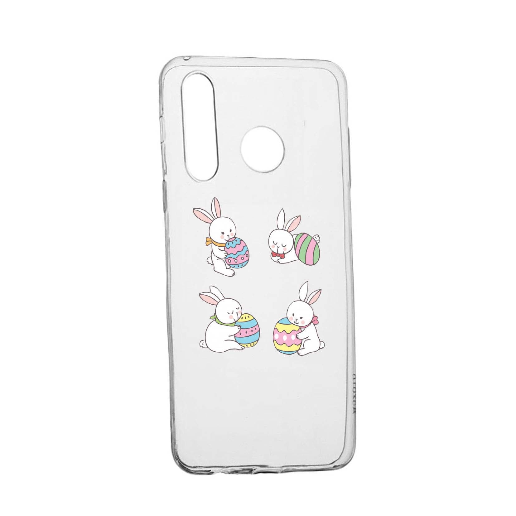 Husa Rabbit, pentru Samsung Galaxy A9 2018, rezistenta la uzura, anti-alunecare, din silicon Premium, 690