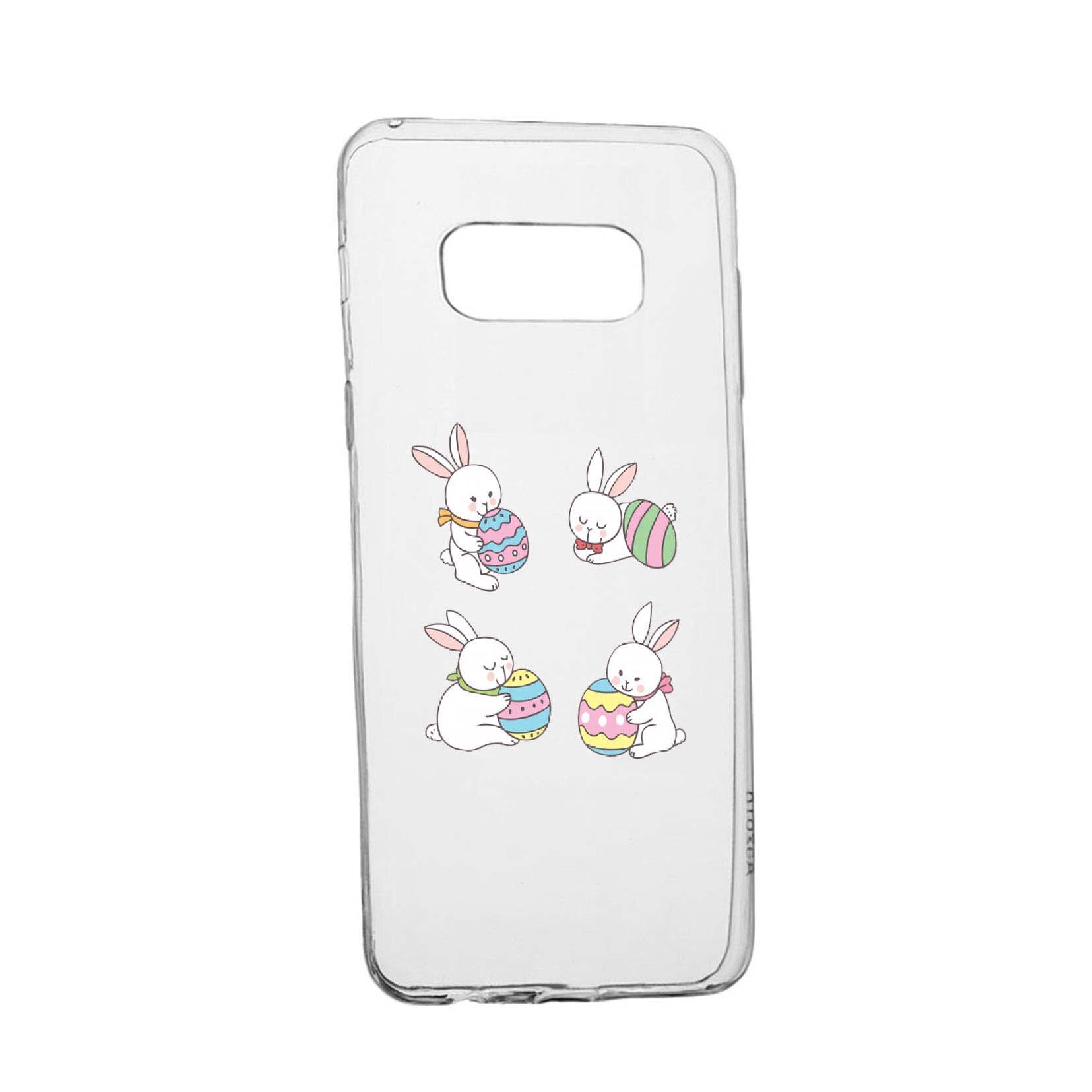 Husa Rabbit, pentru Samsung Galaxy S8, rezistenta la uzura, anti-alunecare, din silicon Premium, 690