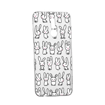 Husa Rabbits, pentru Sony Xperia 1/ XZ4, rezistenta la uzura, anti-alunecare, din silicon Premium, 691 Husa Rabbits, pentru Sony Xperia 1/ XZ4, rezistenta la uzura, anti-alunecare, din silicon Premium, 691