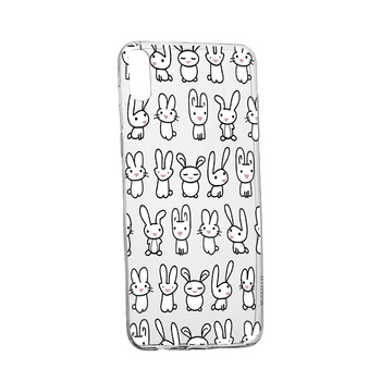 Husa Rabbits, pentru Sony XA1 Plus, rezistenta la uzura, anti-alunecare, din silicon Premium, 691 Husa Rabbits, pentru Sony XA1 Plus, rezistenta la uzura, anti-alunecare, din silicon Premium, 691