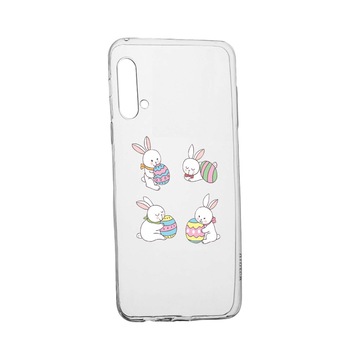 Husa Rabbit, pentru Huawei Honor 20 Pro, rezistenta la uzura, anti-alunecare, din silicon Premium, 690 Husa Rabbit, pentru Huawei Honor 20 Pro, rezistenta la uzura, anti-alunecare, din silicon Premium, 690