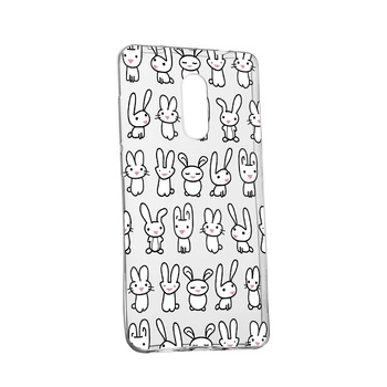 Husa Rabbits, pentru LG K40, rezistenta la uzura, anti-alunecare, din silicon Premium, 691 Husa Rabbits, pentru LG K40, rezistenta la uzura, anti-alunecare, din silicon Premium, 691