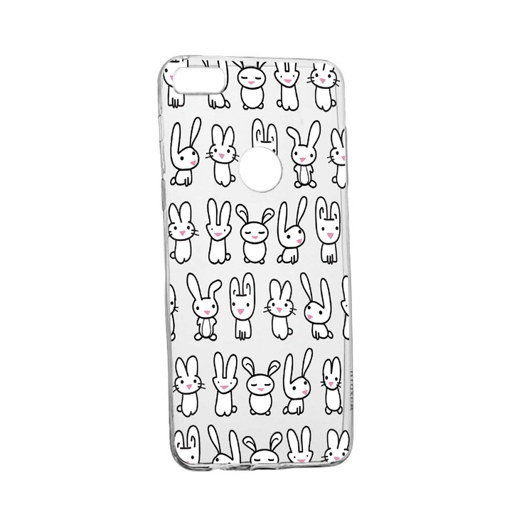 Rabbits HTC Desire 12 Plus Устойчив на износване противоплъзгащ премиум силиконов калъф 691