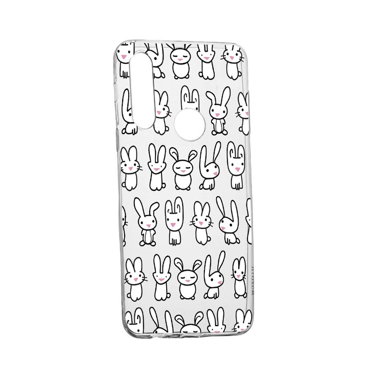 Зайци Samsung Galaxy A20s Устойчив на износване противоплъзгащ премиум силиконов калъф 691