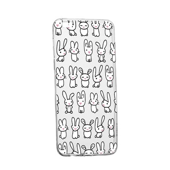 Husa Rabbits, pentru Sony XA, rezistenta la uzura, anti-alunecare, din silicon Premium, 691 Husa Rabbits, pentru Sony XA, rezistenta la uzura, anti-alunecare, din silicon Premium, 691