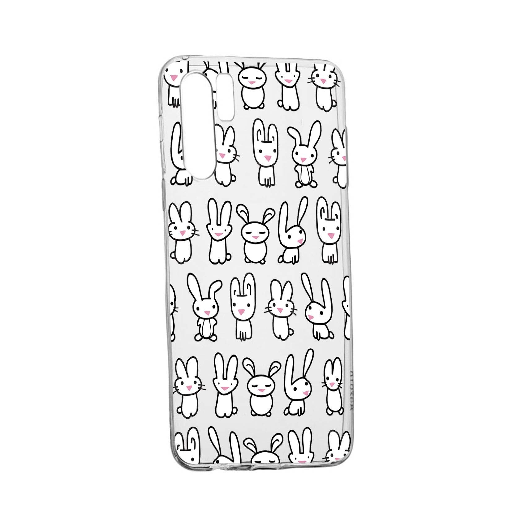 Husa Rabbits, pentru Samsung Galaxy Note 10 Plus, rezistenta la uzura, anti-alunecare, din silicon Premium, 691