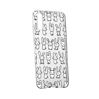 Husa Rabbits, pentru Samsung Galaxy M10, rezistenta la uzura, anti-alunecare, din silicon Premium, 691 Husa Rabbits, pentru Samsung Galaxy M10, rezistenta la uzura, anti-alunecare, din silicon Premium, 691