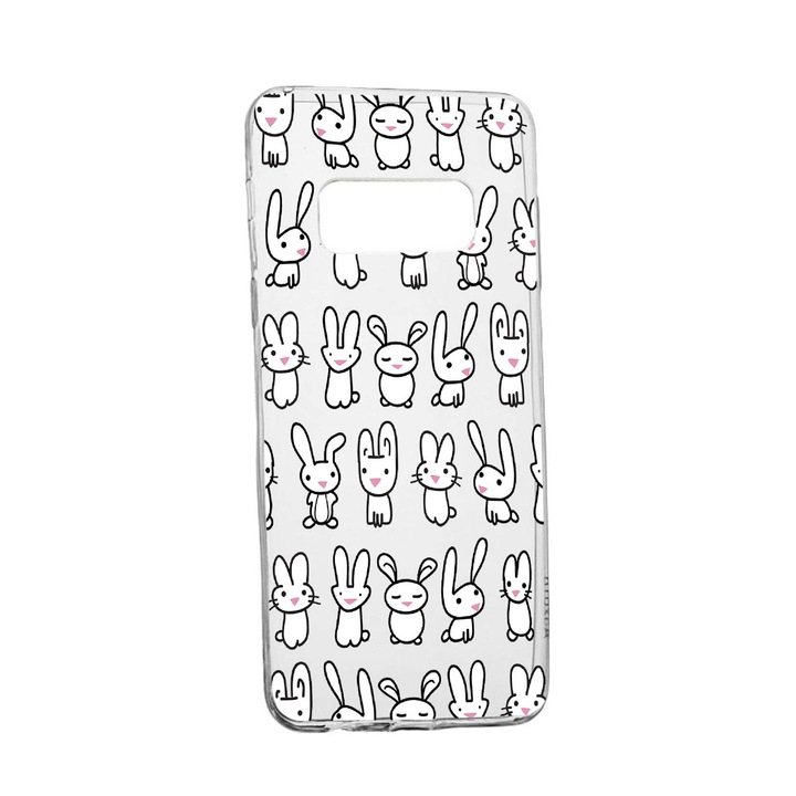 Rabbits Устойчив на износване противоплъзгащ премиум силиконов калъф 691 за Samsung Galaxy Note 9