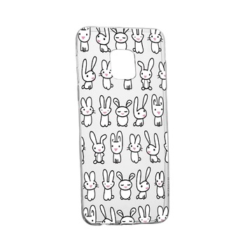 Husa Rabbits, pentru Huawei Mate 20 Pro, rezistenta la uzura, anti-alunecare, din silicon Premium, 691 Husa Rabbits, pentru Huawei Mate 20 Pro, rezistenta la uzura, anti-alunecare, din silicon Premium, 691