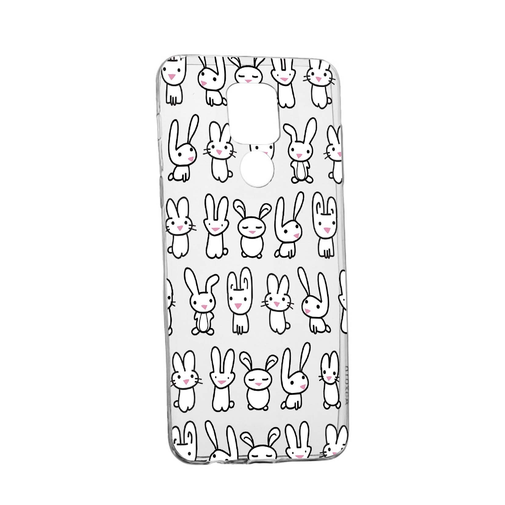 Husa Rabbits, pentru Huawei Mate 20, rezistenta la uzura, anti-alunecare, din silicon Premium, 691