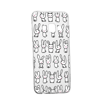 Husa Rabbits, pentru Samsung Galaxy J5 2016, rezistenta la uzura, anti-alunecare, din silicon Premium, 691 Husa Rabbits, pentru Samsung Galaxy J5 2016, rezistenta la uzura, anti-alunecare, din silicon Premium, 691