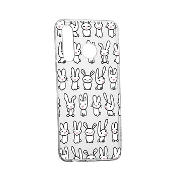 Husa Rabbits, pentru Samsung Galaxy A9 2018, rezistenta la uzura, anti-alunecare, din silicon Premium, 691 Husa Rabbits, pentru Samsung Galaxy A9 2018, rezistenta la uzura, anti-alunecare, din silicon Premium, 691