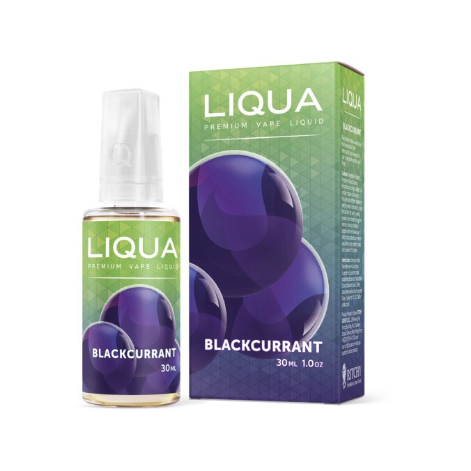 Lichid Tigara Electronica Liqua Elements - Blackcurrant ,30ml ,0mg/ml