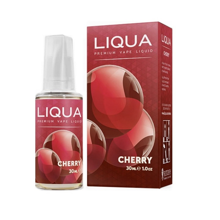 Lichid Tigara Electronica Liqua Elements - Cherry,30ml,0mg/ml