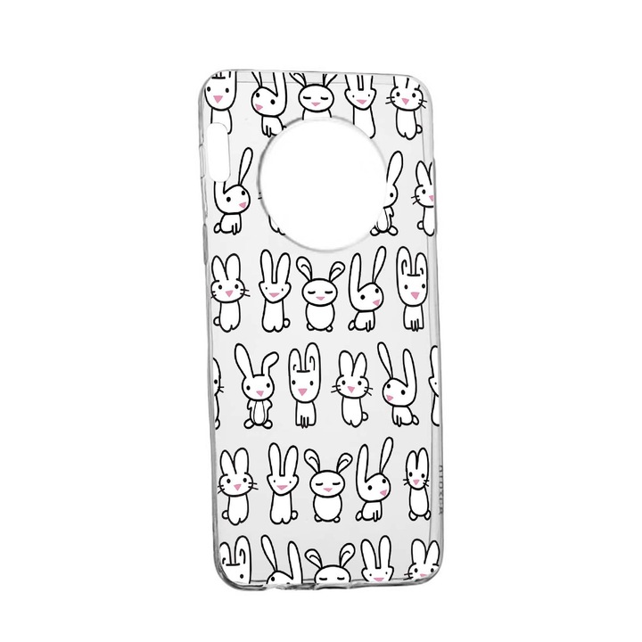 Rabbits Case за Huawei Mate 30 Устойчив на износване противоплъзгащ премиум силиконов калъф 691