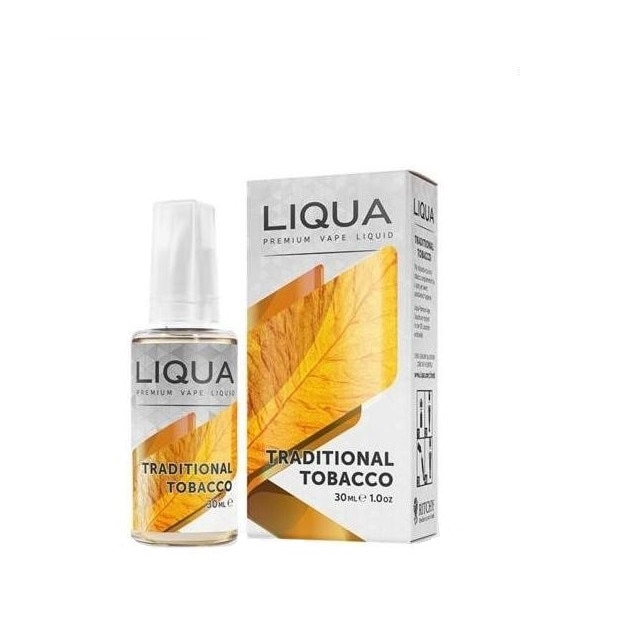 Lichid Tigara Electronica Liqua Elements - Traditional Tobacco ,30ml ,0mg/ml