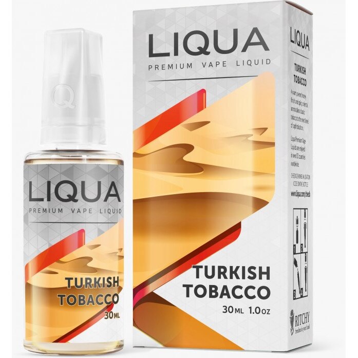 Lichid Tigara Electronica Liqua Elements - Turkish Tobacco ,30ml ,0mg/ml