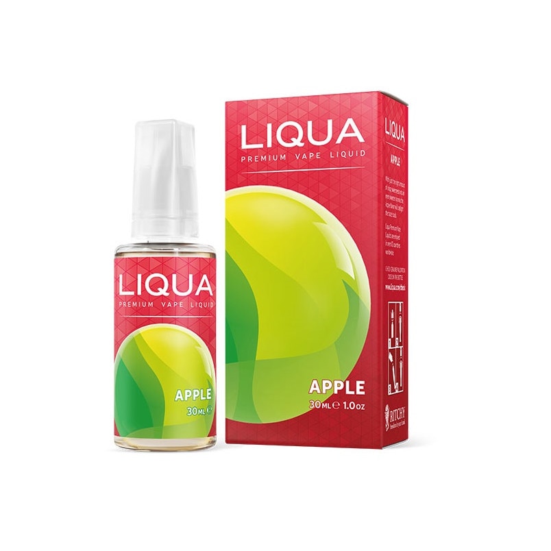 Lichid Tigara Electronica Liqua Elements - Apple ,30ml ,0mg/ml
