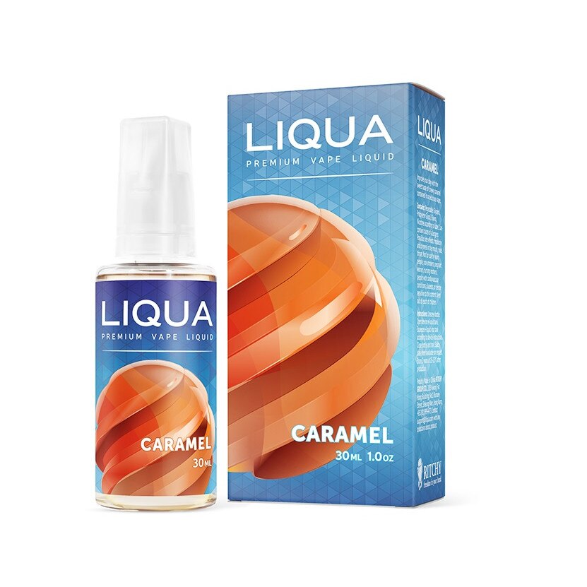 Lichid Tigara Electronica Liqua Elements - Caramel ,30ml ,0mg/ml