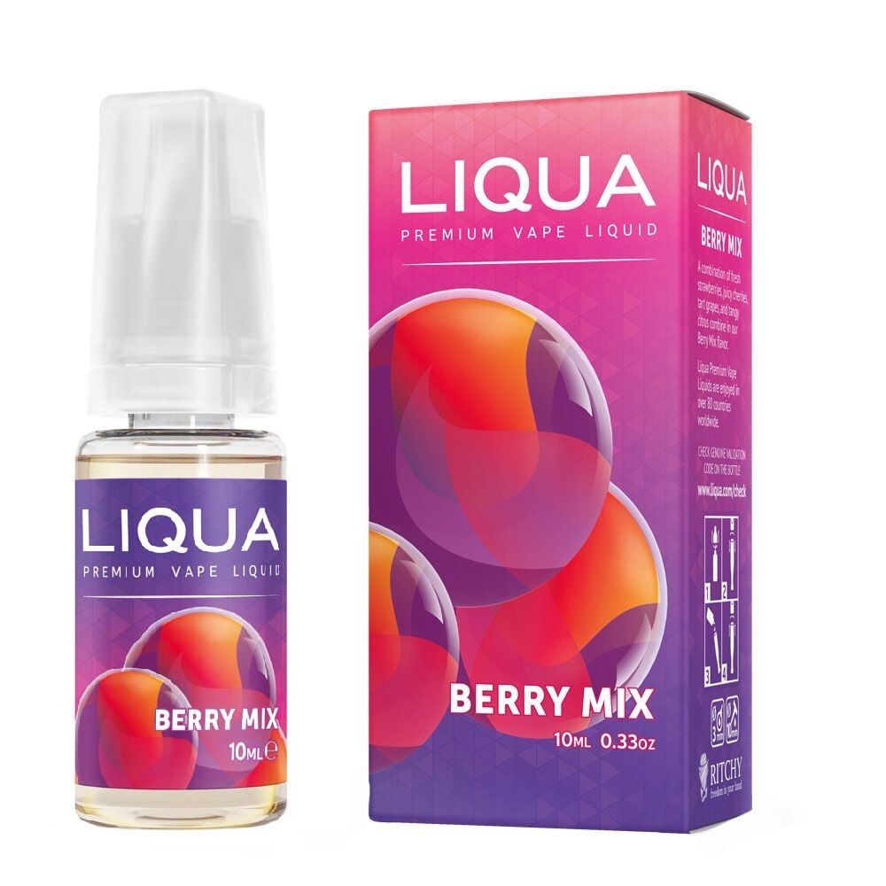 Lichid Tigara Electronica Liqua Elements - Berry Mix ,10ml ,0mg/ml