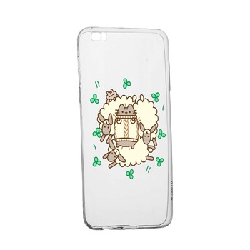 Husa Rabbits - Lambs, pentru Huawei P8 Lite, rezistenta la uzura, anti-alunecare, din silicon Premium, 692 Husa Rabbits - Lambs, pentru Huawei P8 Lite, rezistenta la uzura, anti-alunecare, din silicon Premium, 692