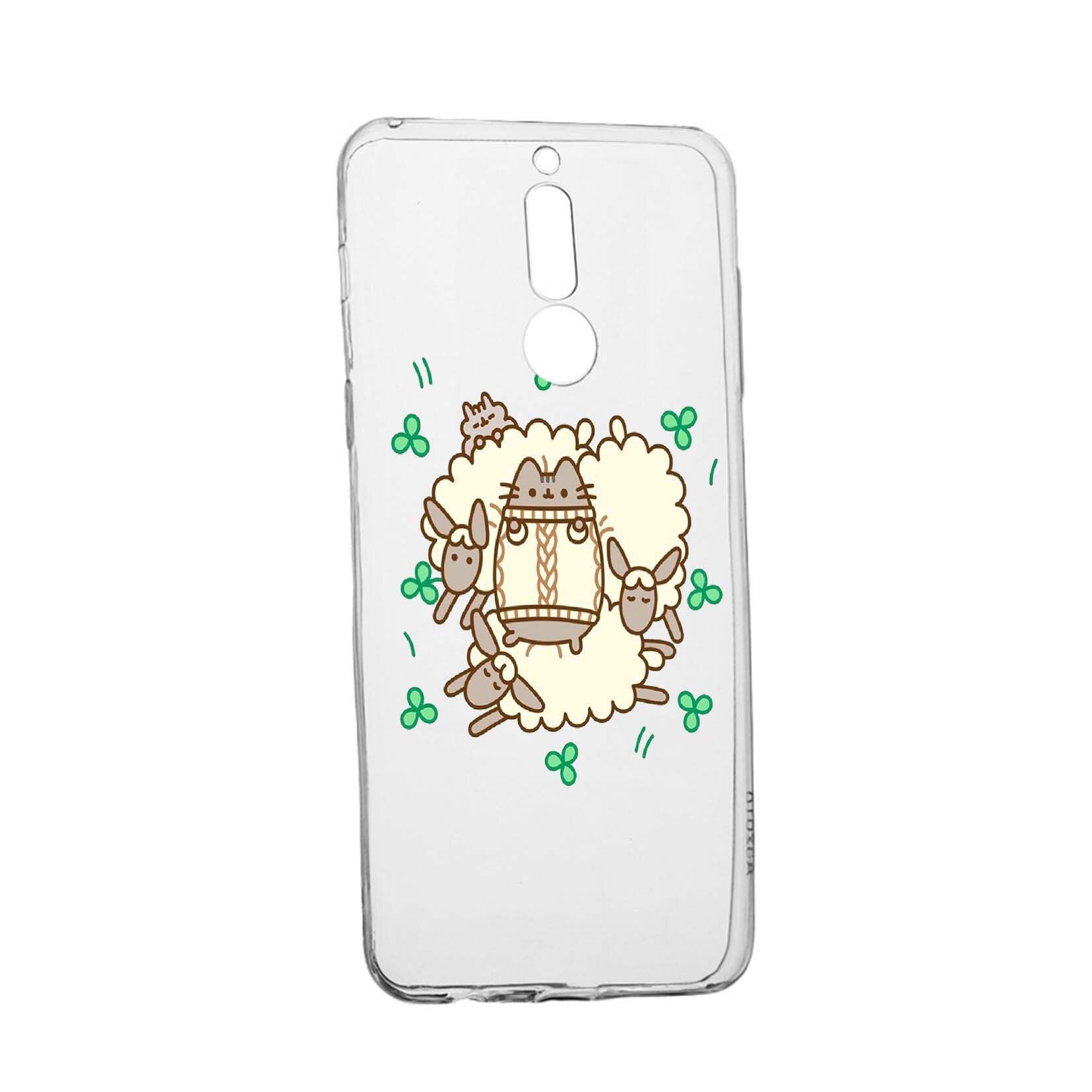 Husa Rabbits - Lambs, pentru LG K40 / K12 Plus, rezistenta la uzura, anti-alunecare, din silicon Premium, 692