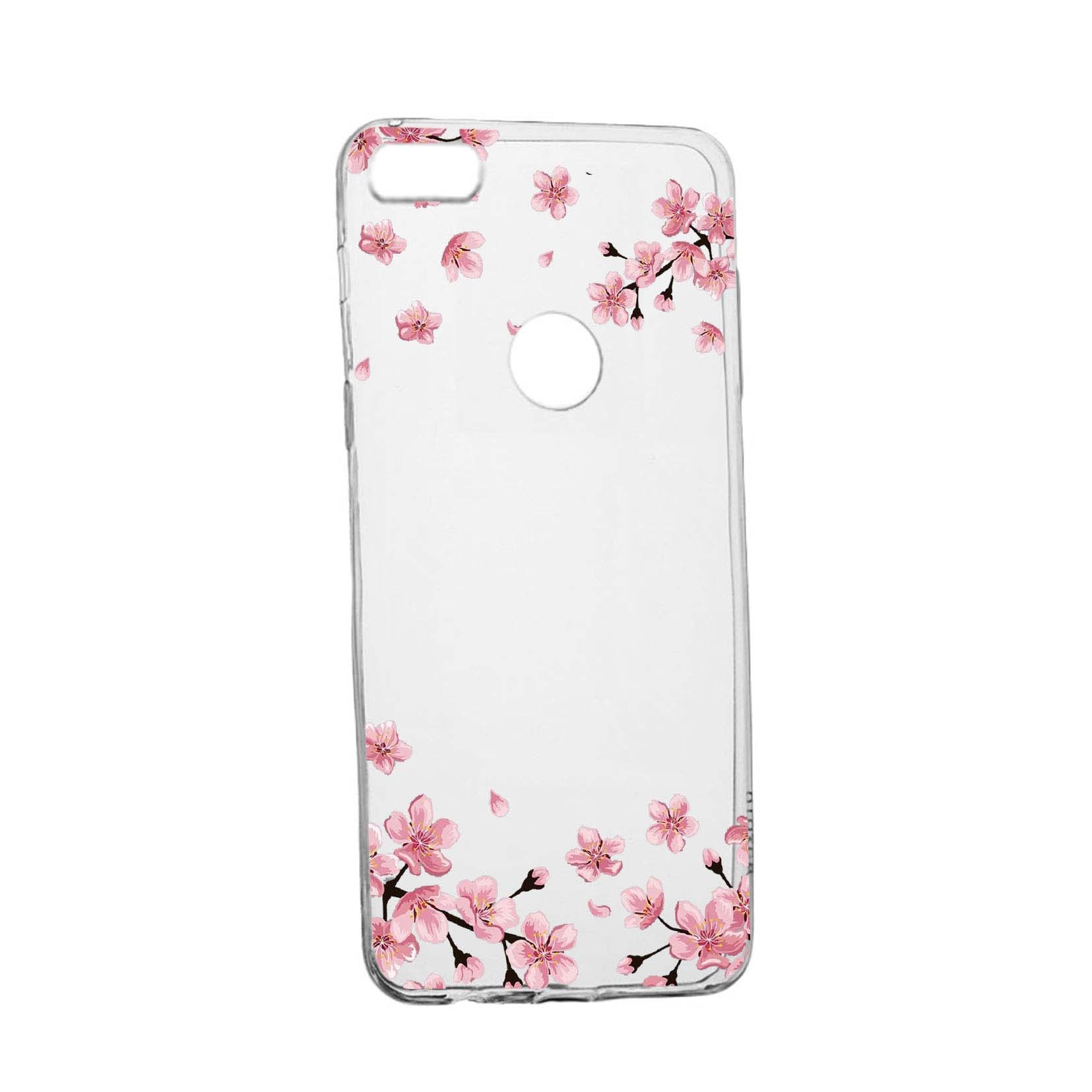 Husa Pastel colors - flowers, pentru HTC Desire 12 Plus, rezistenta la uzura, anti-alunecare, din silicon Premium, 694